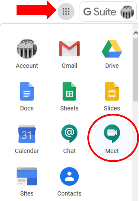 Google Meet icon